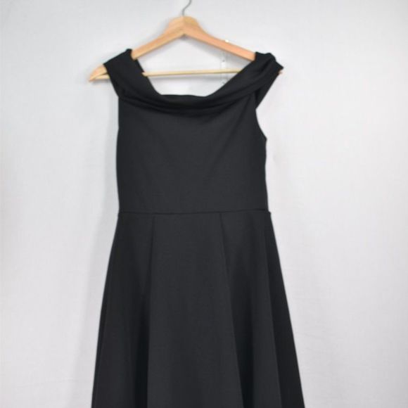 Express Women's Formal Evening Cocktail Black Dress, Size: 8 - Picture 2 of 12